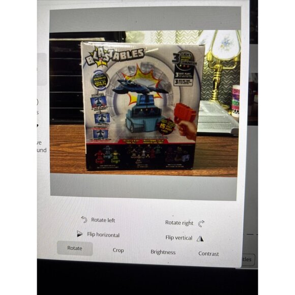 Blastables Rebounding Robot With Blaster Motorized 360° Movement Ages 4+ So - Picture 9 of 9